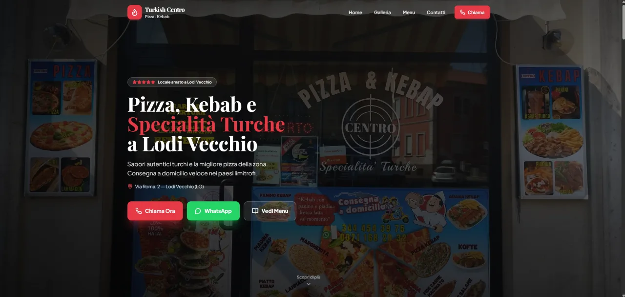 Turkish Centro Pizza Kebab